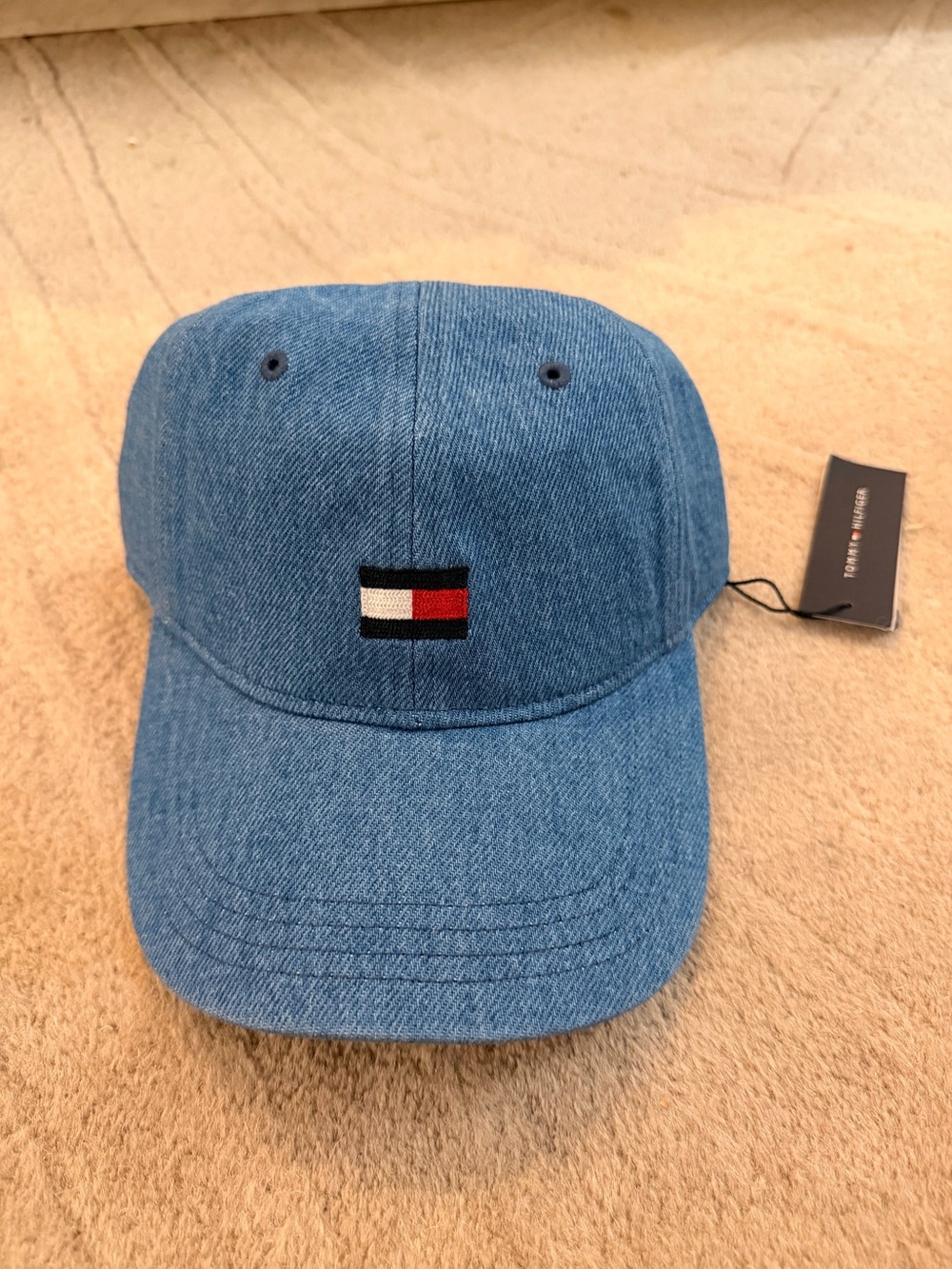 NWT - Tommy Hilfiger Blue Denim Cap